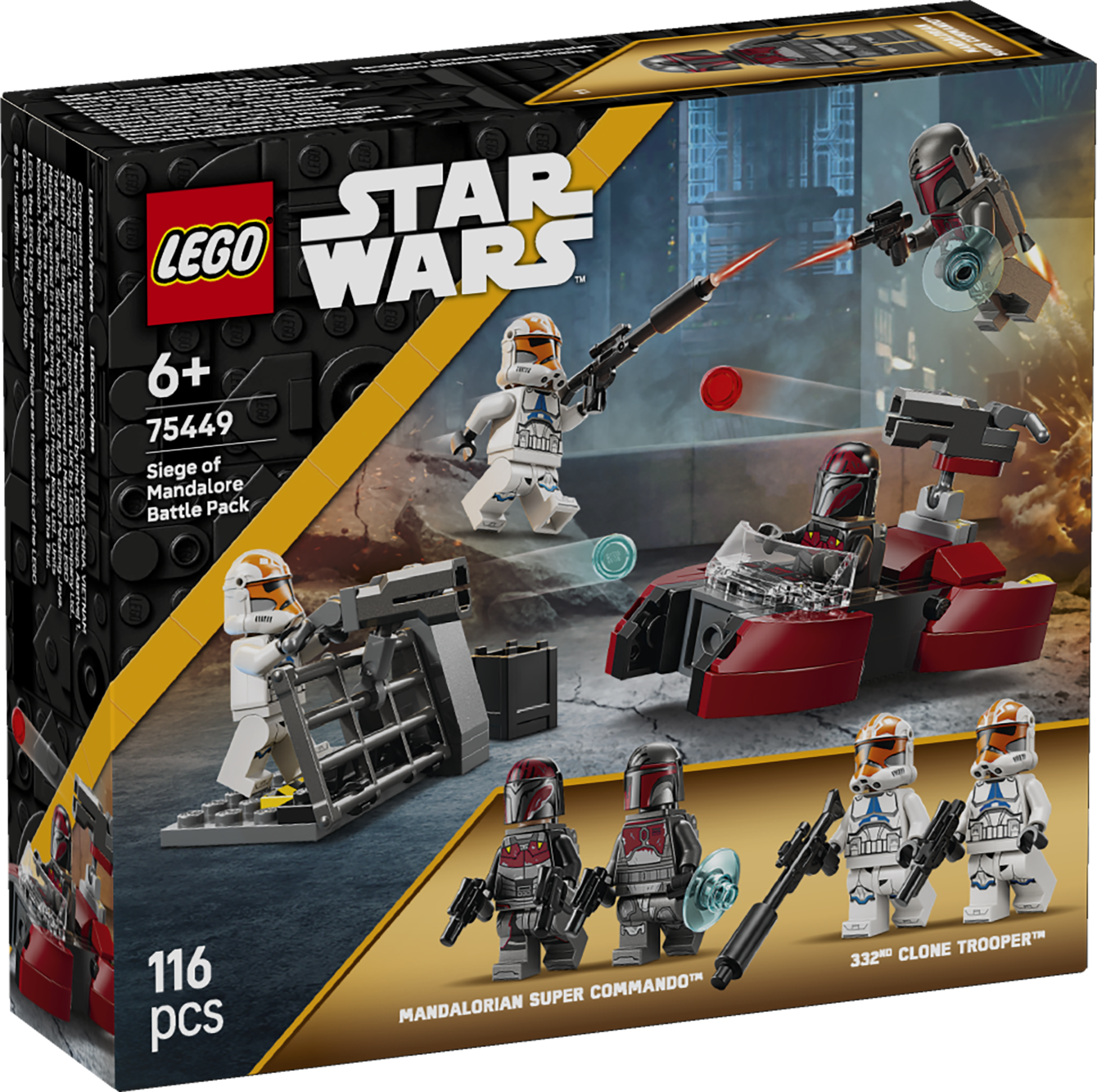 Lego Star wars 75449 Siege of Mandalore Battle Pack