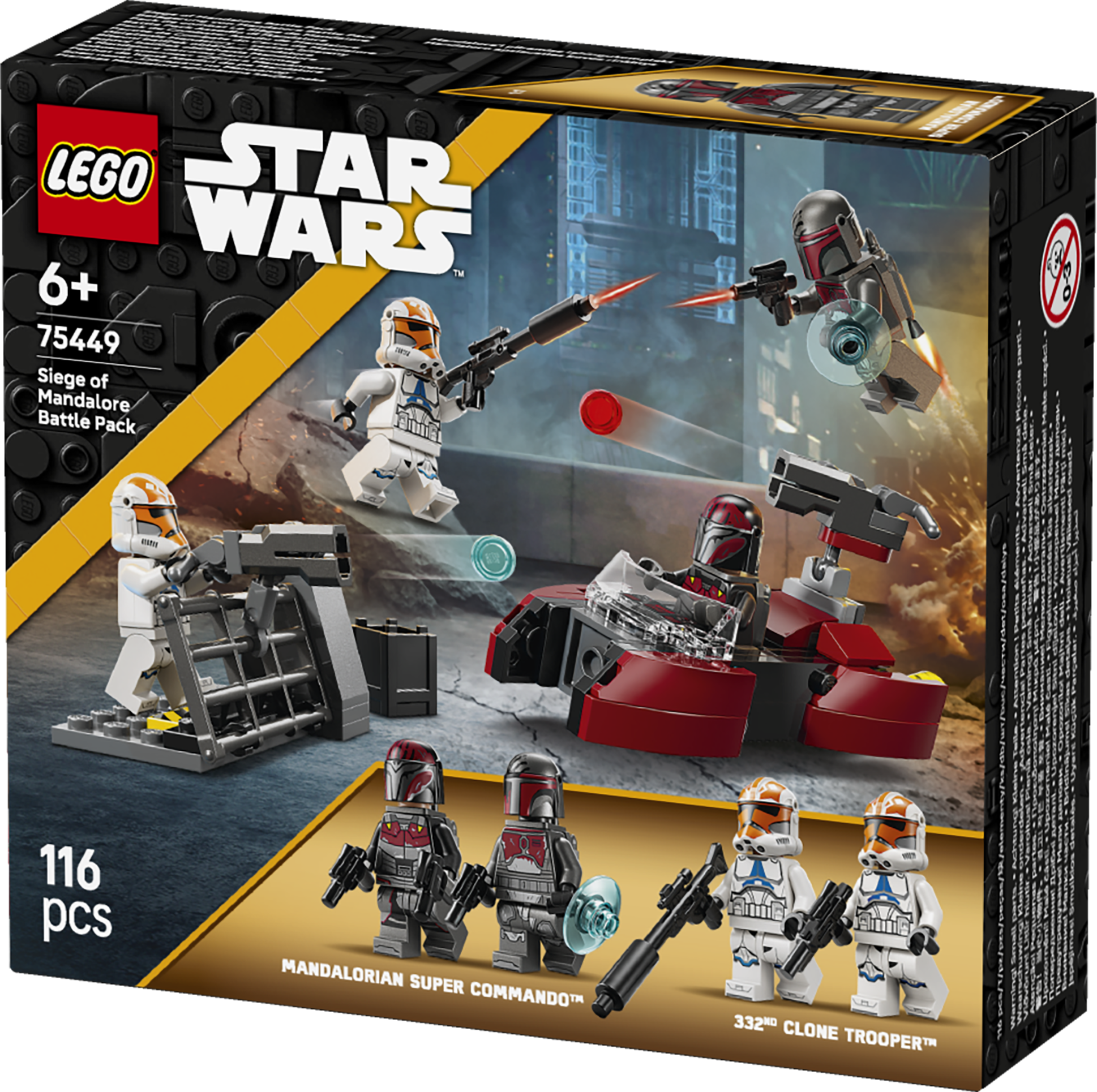 Lego Star wars 75449 Siege of Mandalore Battle Pack