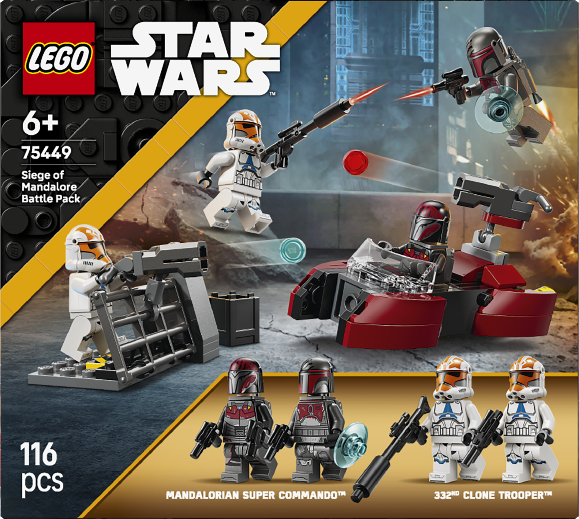 Lego Star wars 75449 Siege of Mandalore Battle Pack