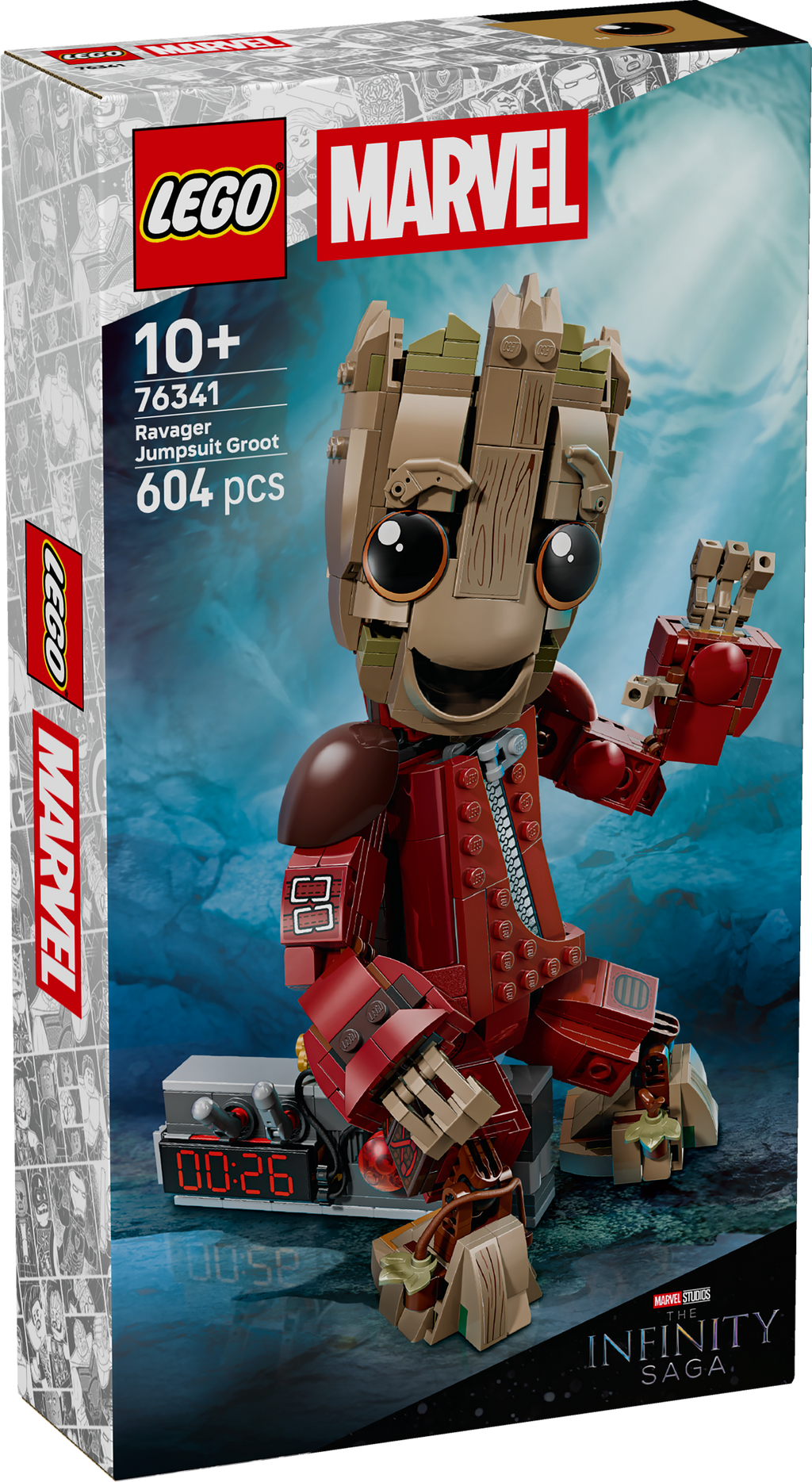 Lego Marvel Ravager suit Groot 76341