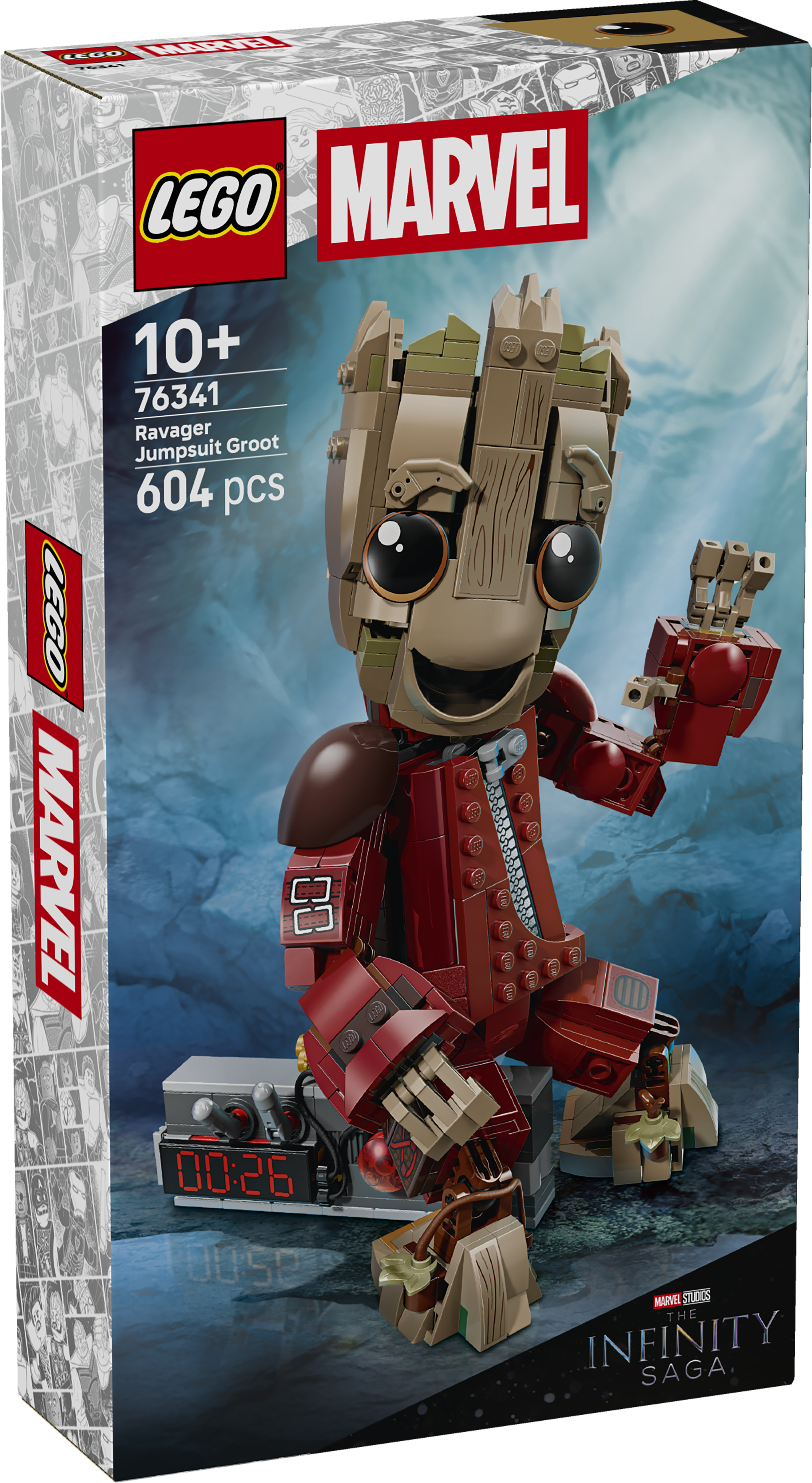 Lego Marvel Ravager suit Groot 76341