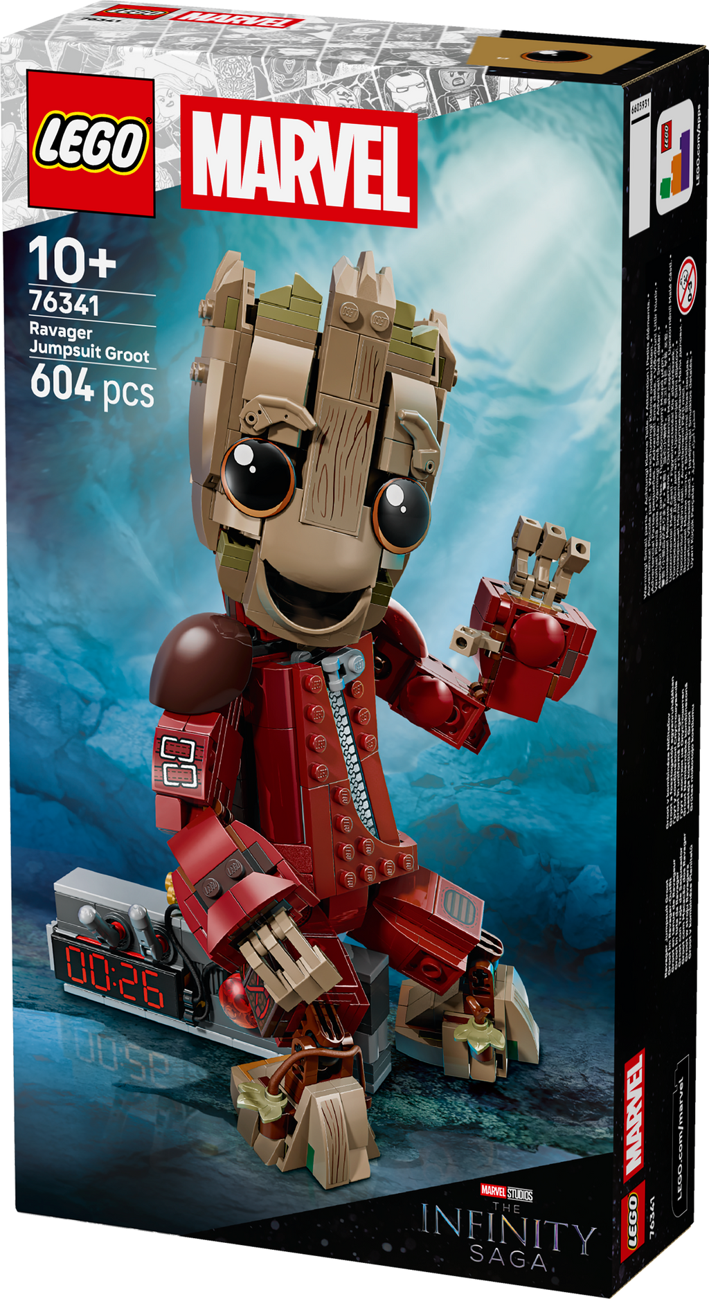 Lego Marvel Ravager suit Groot 76341