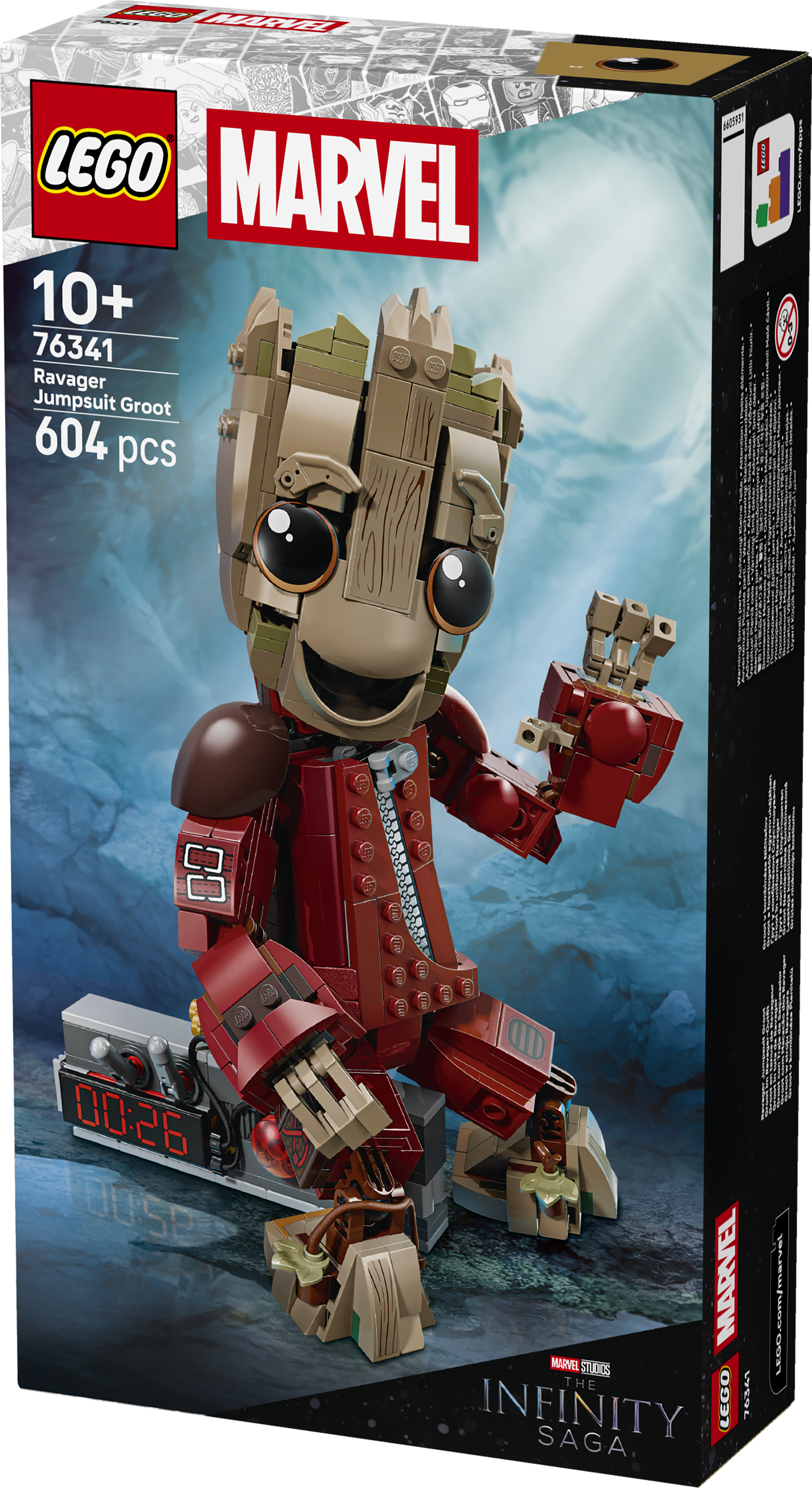 Lego Marvel Ravager suit Groot 76341