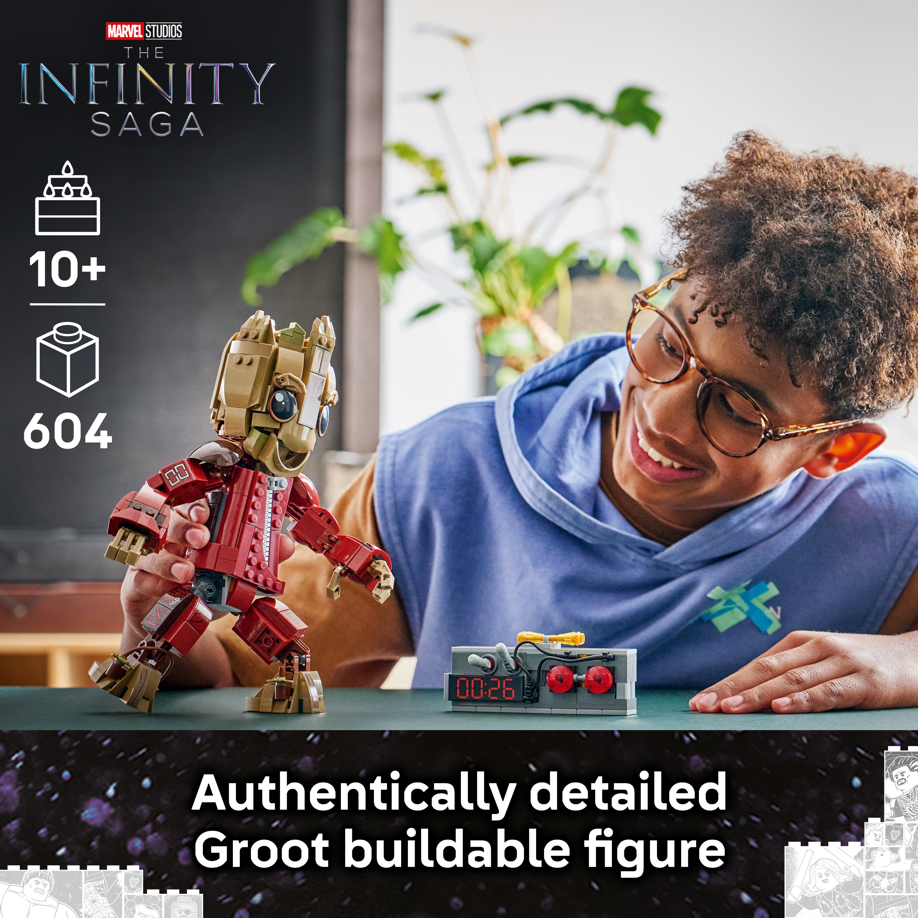 Lego Marvel Ravager suit Groot 76341