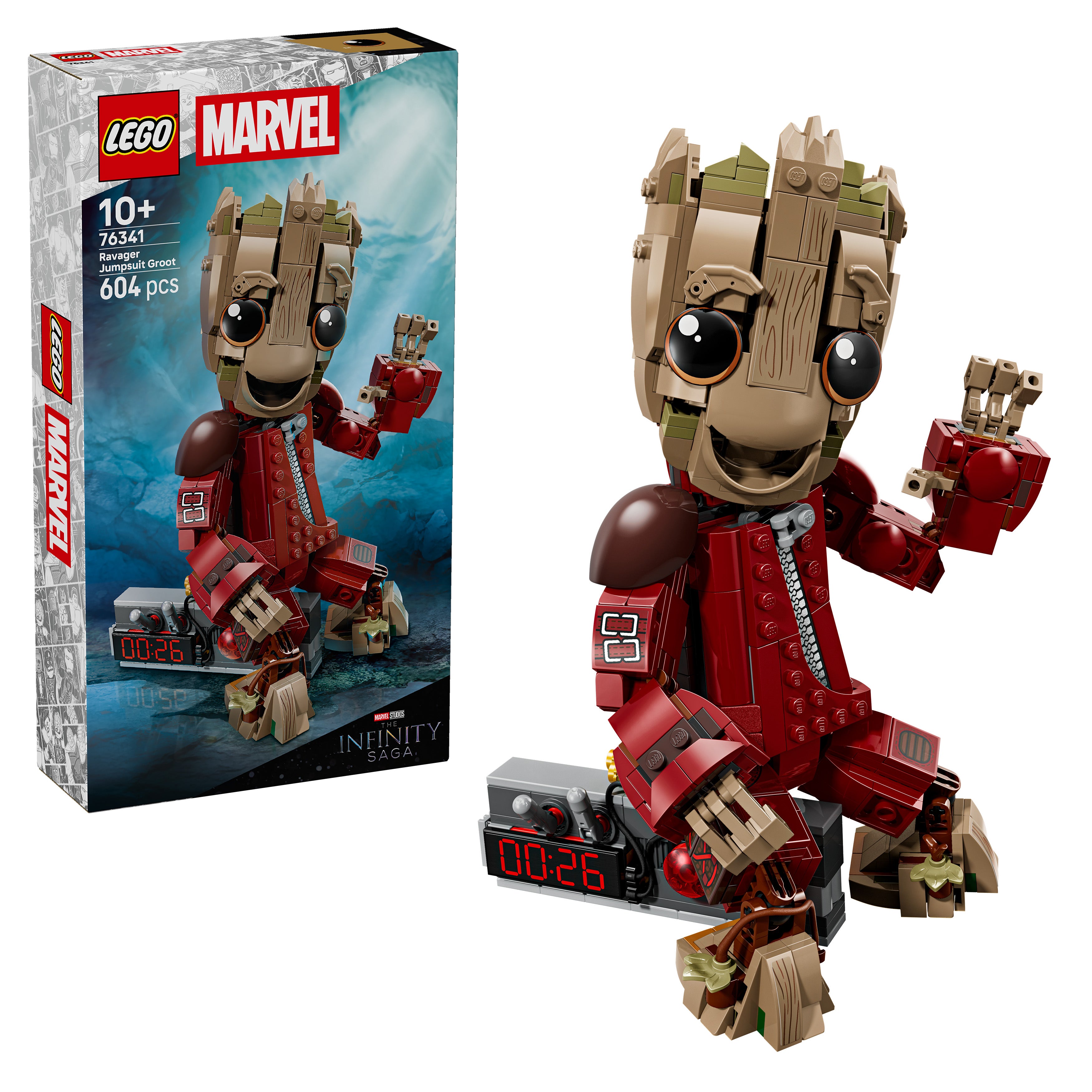 Lego Marvel Ravager suit Groot 76341
