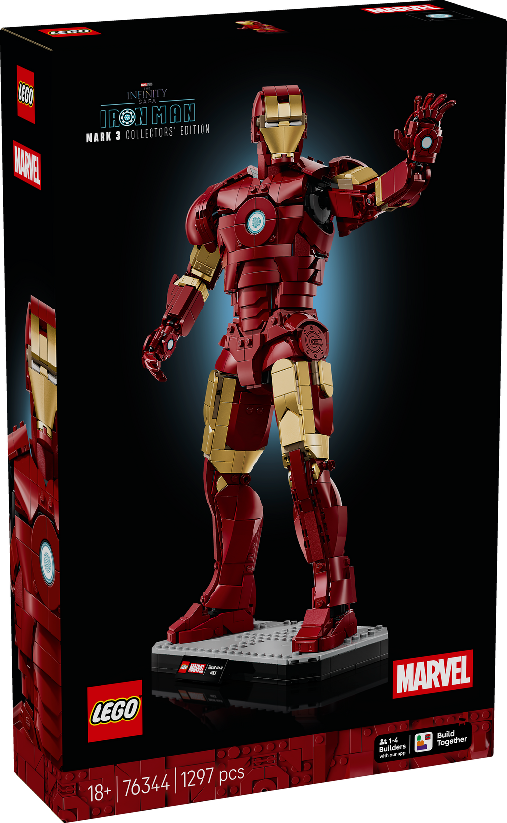Lego Iron Man Mark 3 Collectors Edition 76344