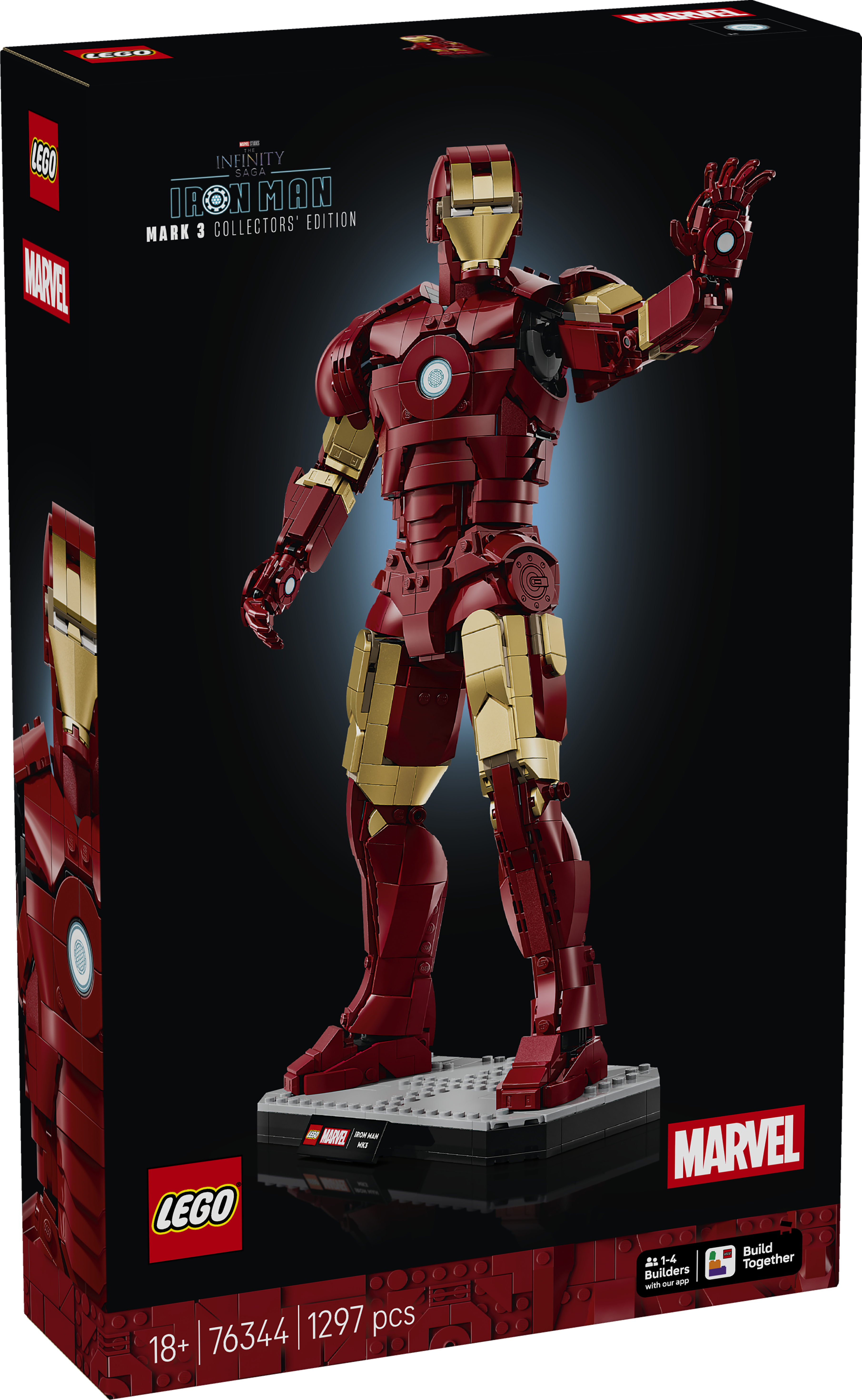 Lego Iron Man Mark 3 Collectors Edition 76344