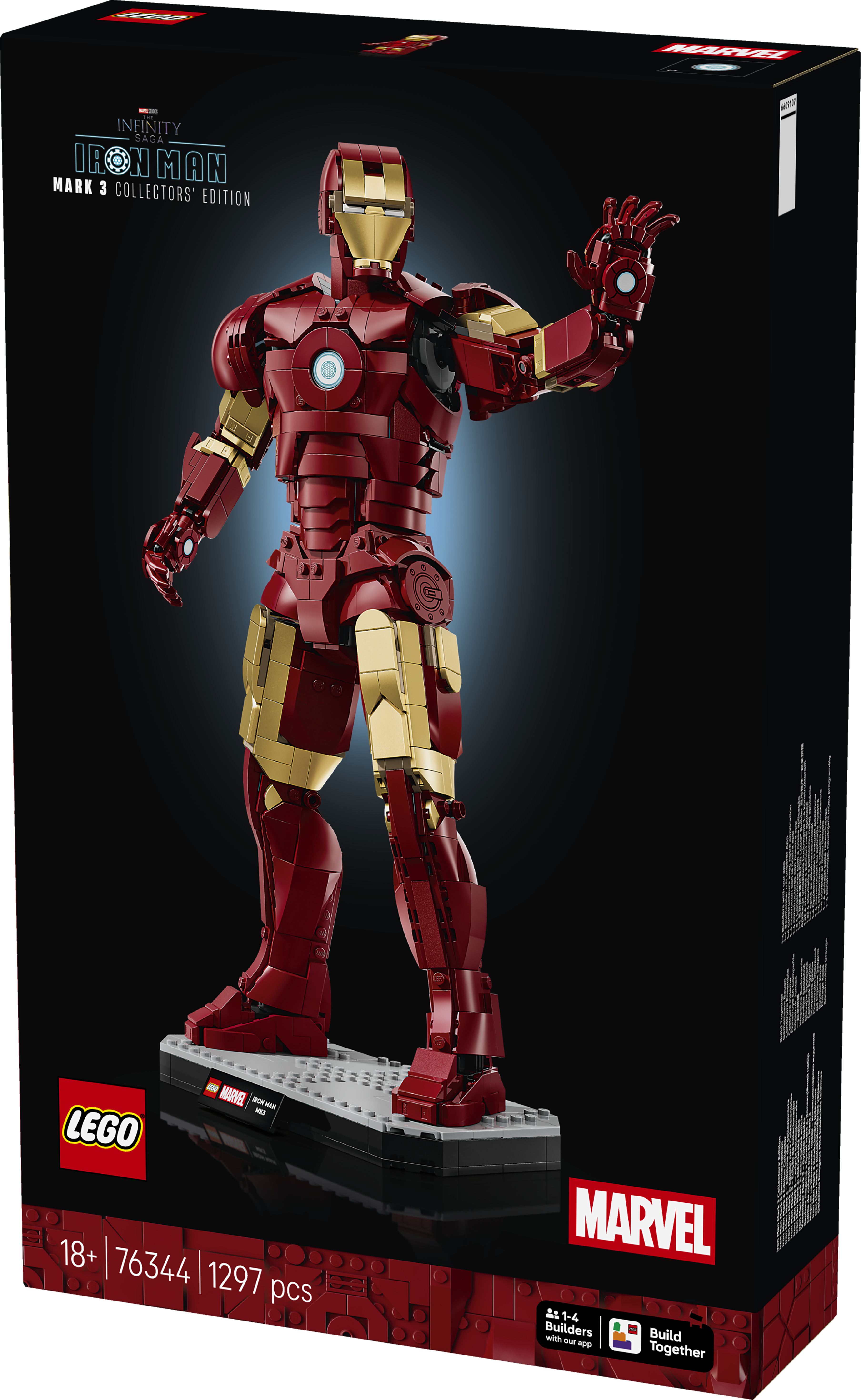 Lego Iron Man Mark 3 Collectors Edition 76344