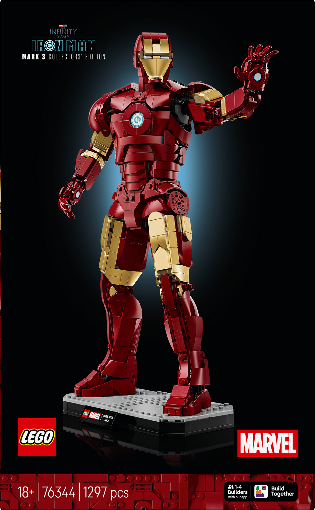 Lego Iron Man Mark 3 Collectors Edition 76344