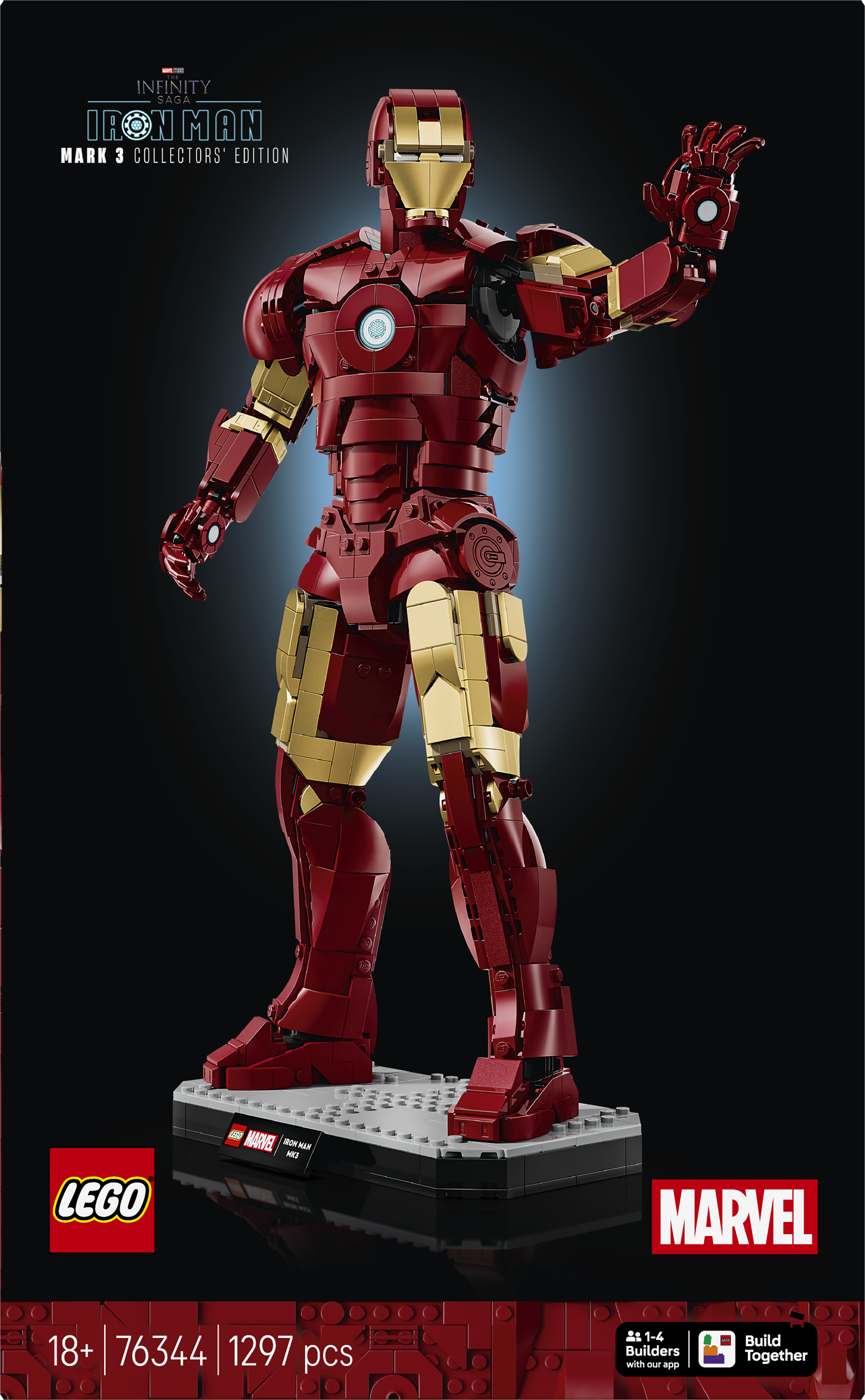 Lego Iron Man Mark 3 Collectors Edition 76344