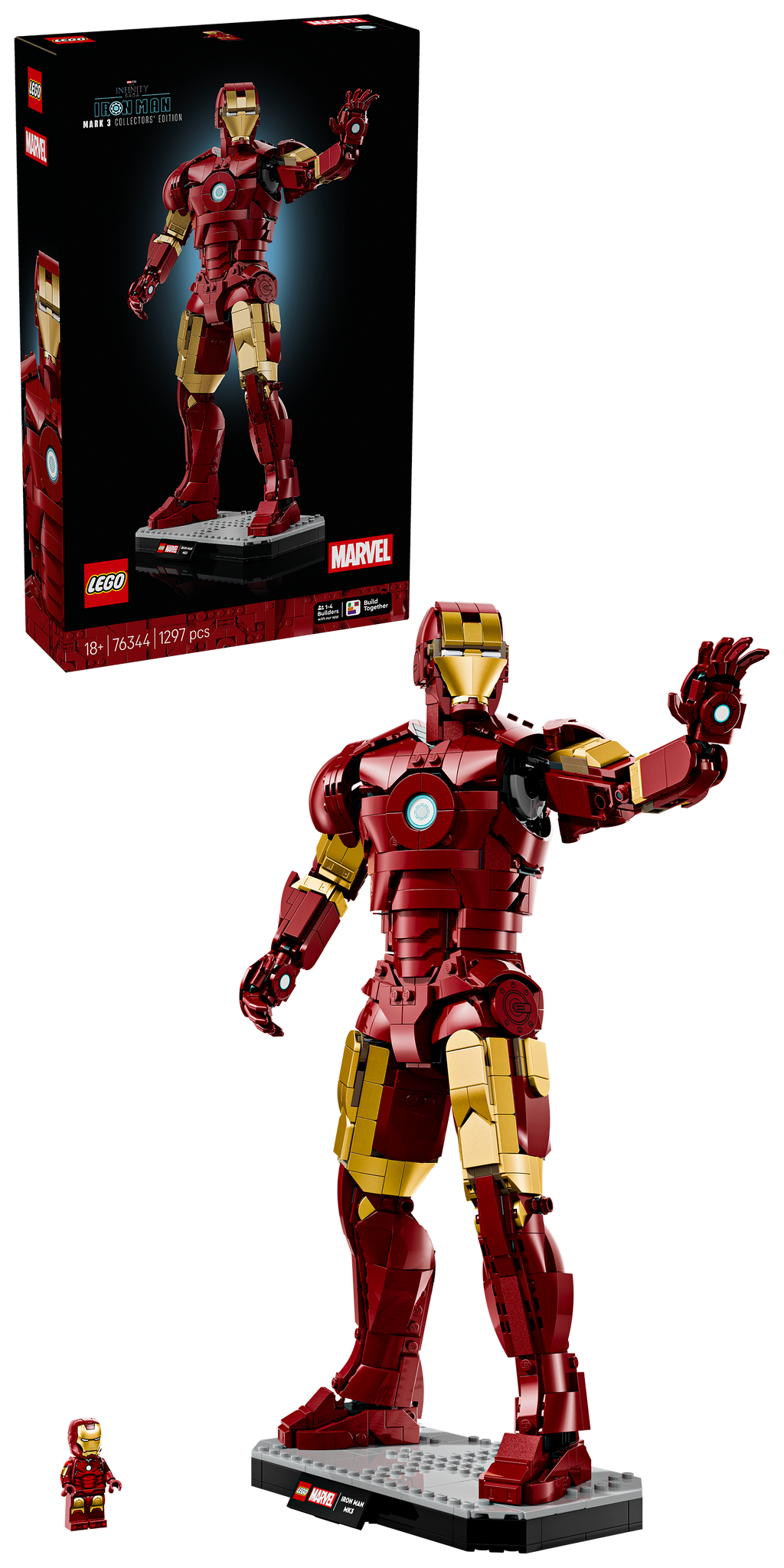 Lego Iron Man Mark 3 Collectors Edition 76344