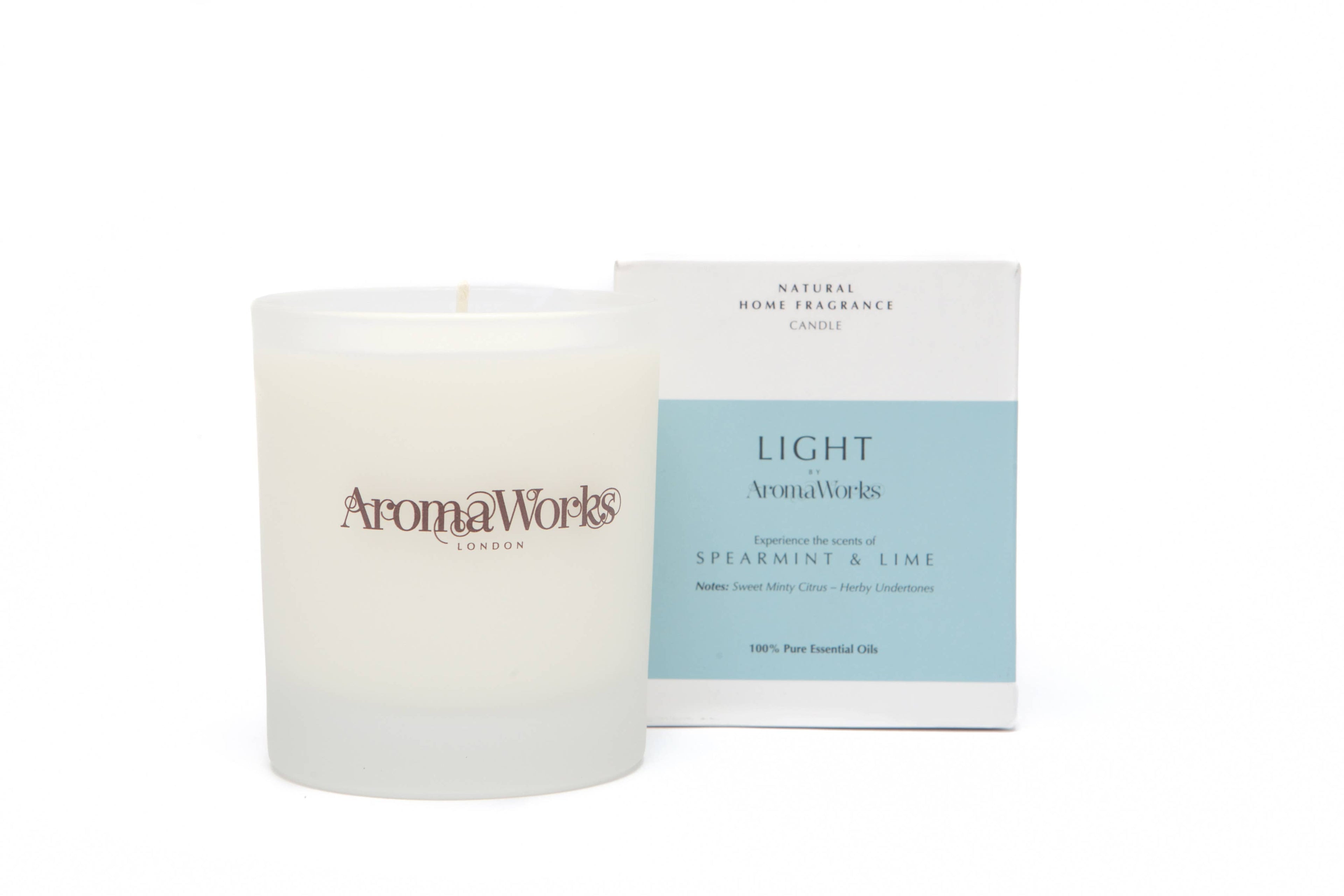 Aromaworks Light Candle, 30cl: Basil & Lime