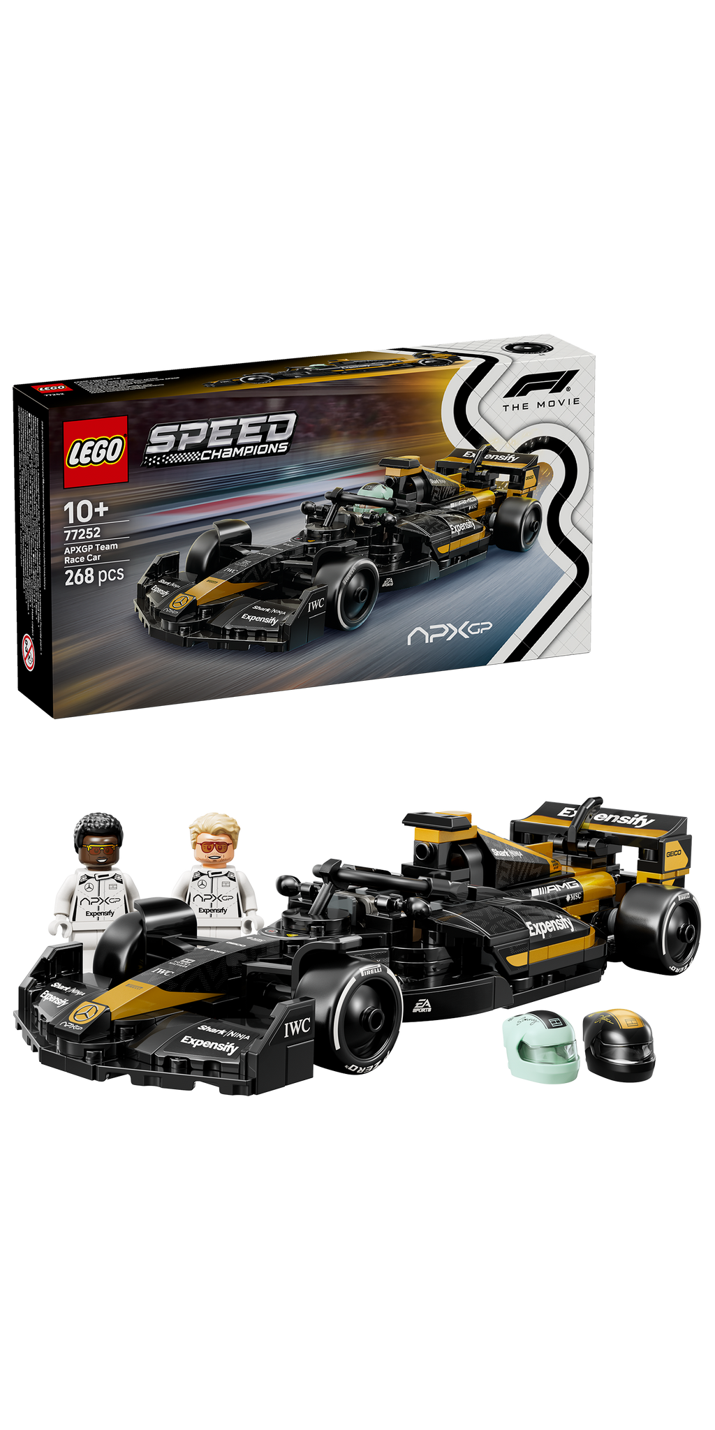 Lego 77252 Speed Champions APXGP Team Race Car from F1® The Movie