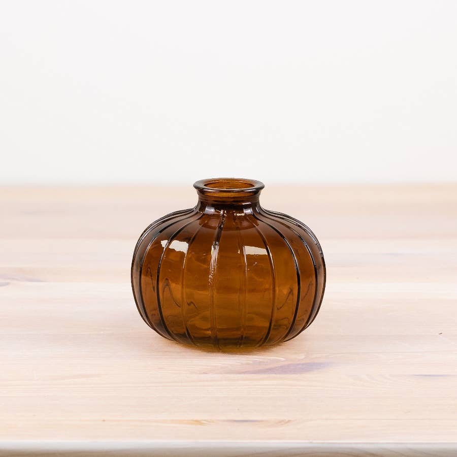 Brown Bottle Vase, 10.8cm