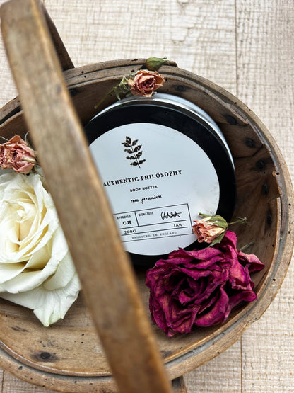Rose geranium -Body butter