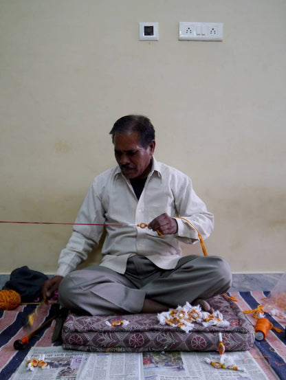 Boho Mirror Keyrings, Large: Silver