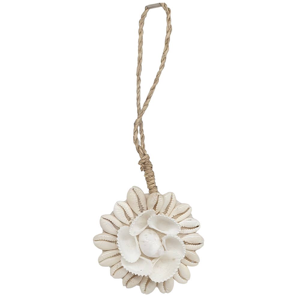 Handmade Seashell Hanging Ornament: #15