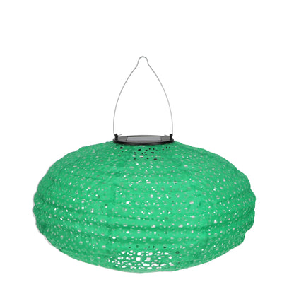 Outdoor solar UFO lantern - Green