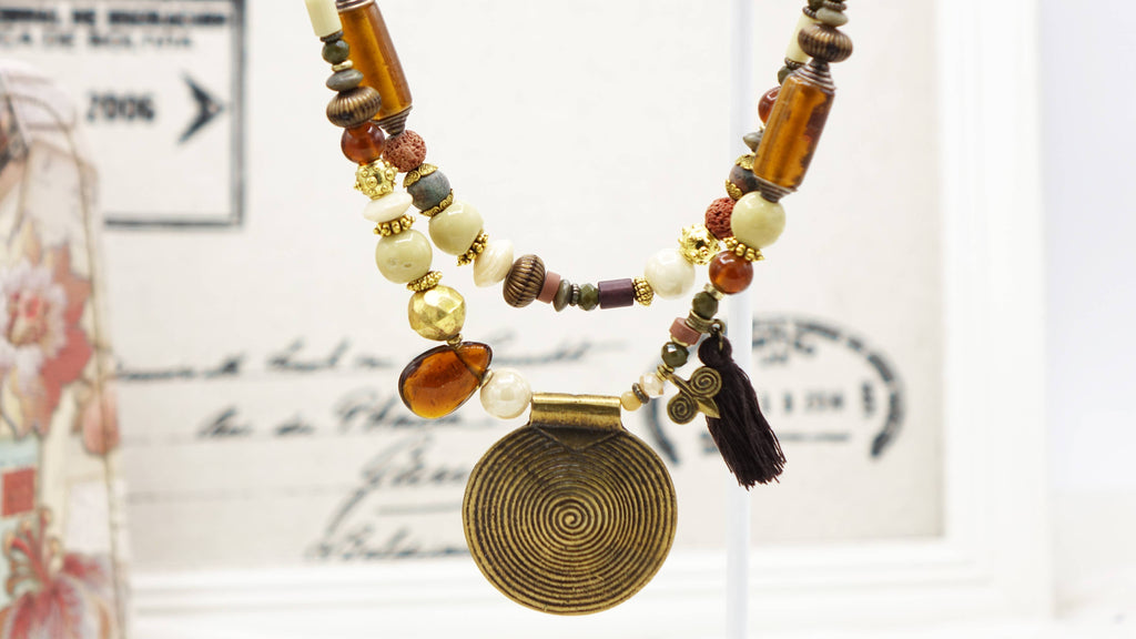 Chunky Beaded Necklace