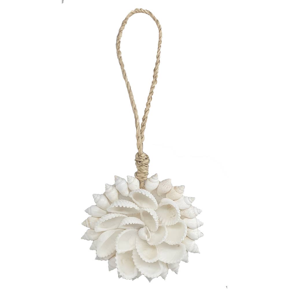 Handmade Seashell Hanging Ornament: #09