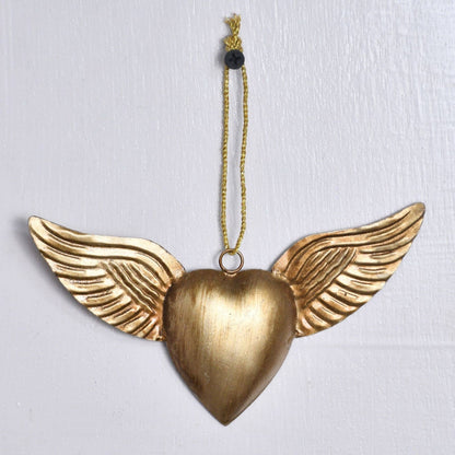 WING MILAGRO HANGING ORNAMENT	15x7 CM