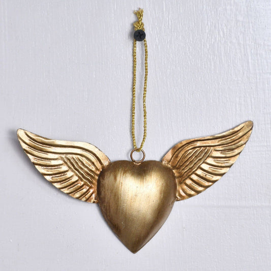 WING MILAGRO HANGING ORNAMENT	15x7 CM