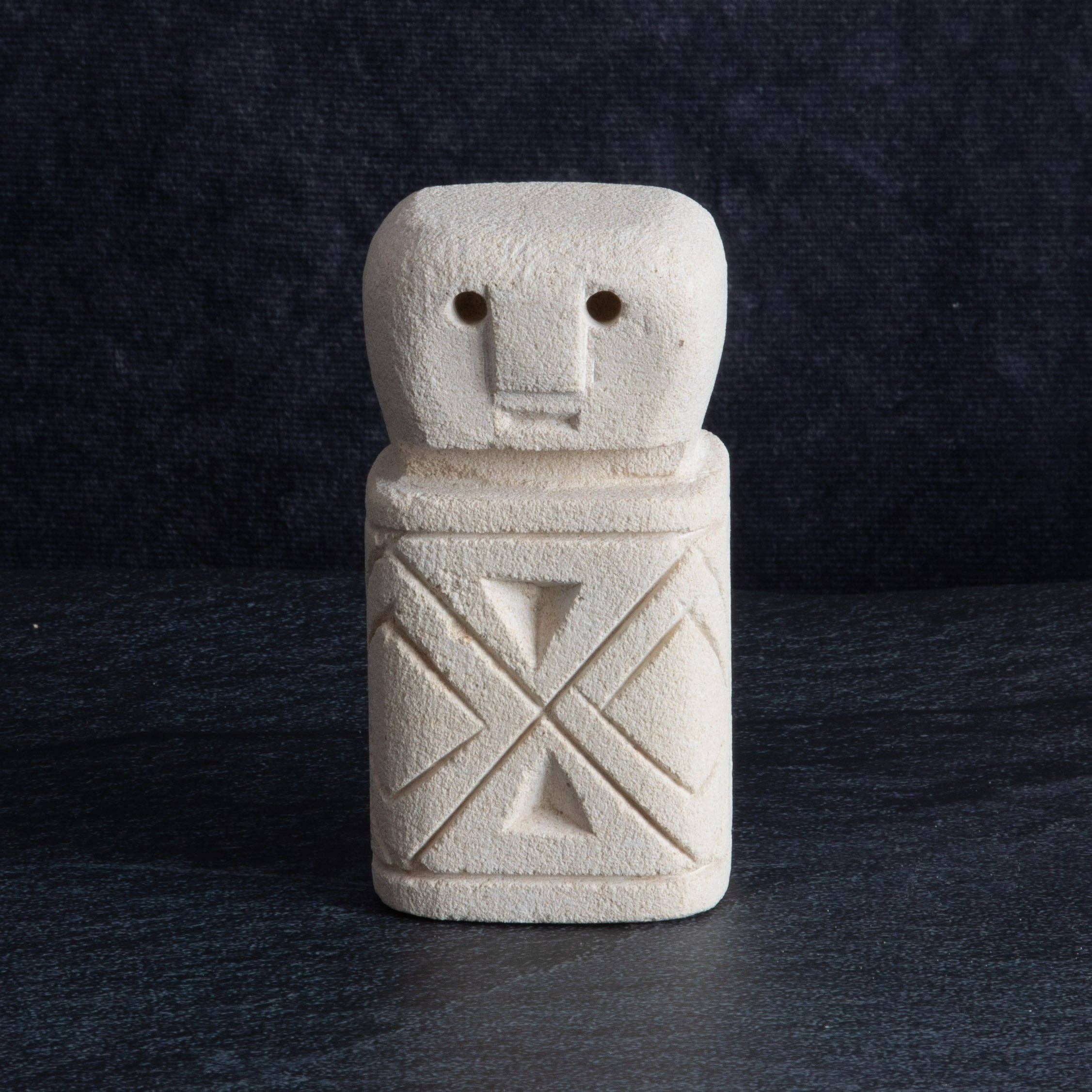 Sumba Man Stone Statues: Small