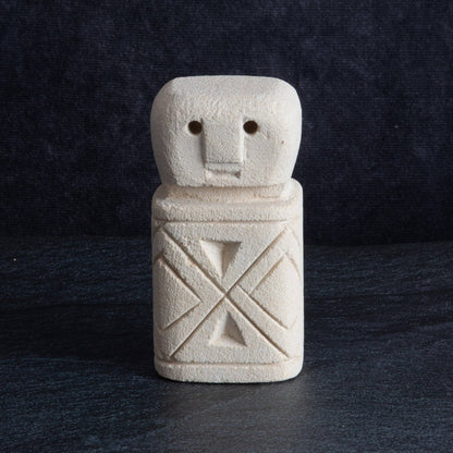 Sumba Man Stone Statues: Small