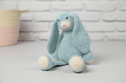 Mabel Bunny Crochet Kit: Natural Grey