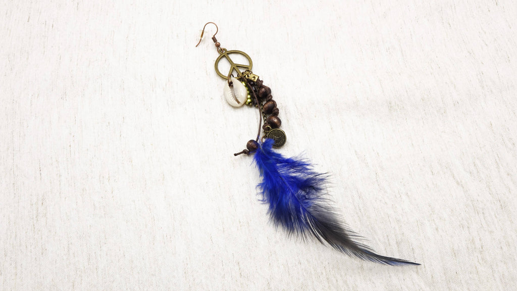 Boho Feather Earrings - Sold Individually