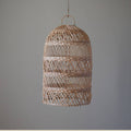 Tall Wicker Catcher Lampshade, Wicker basket lampshade