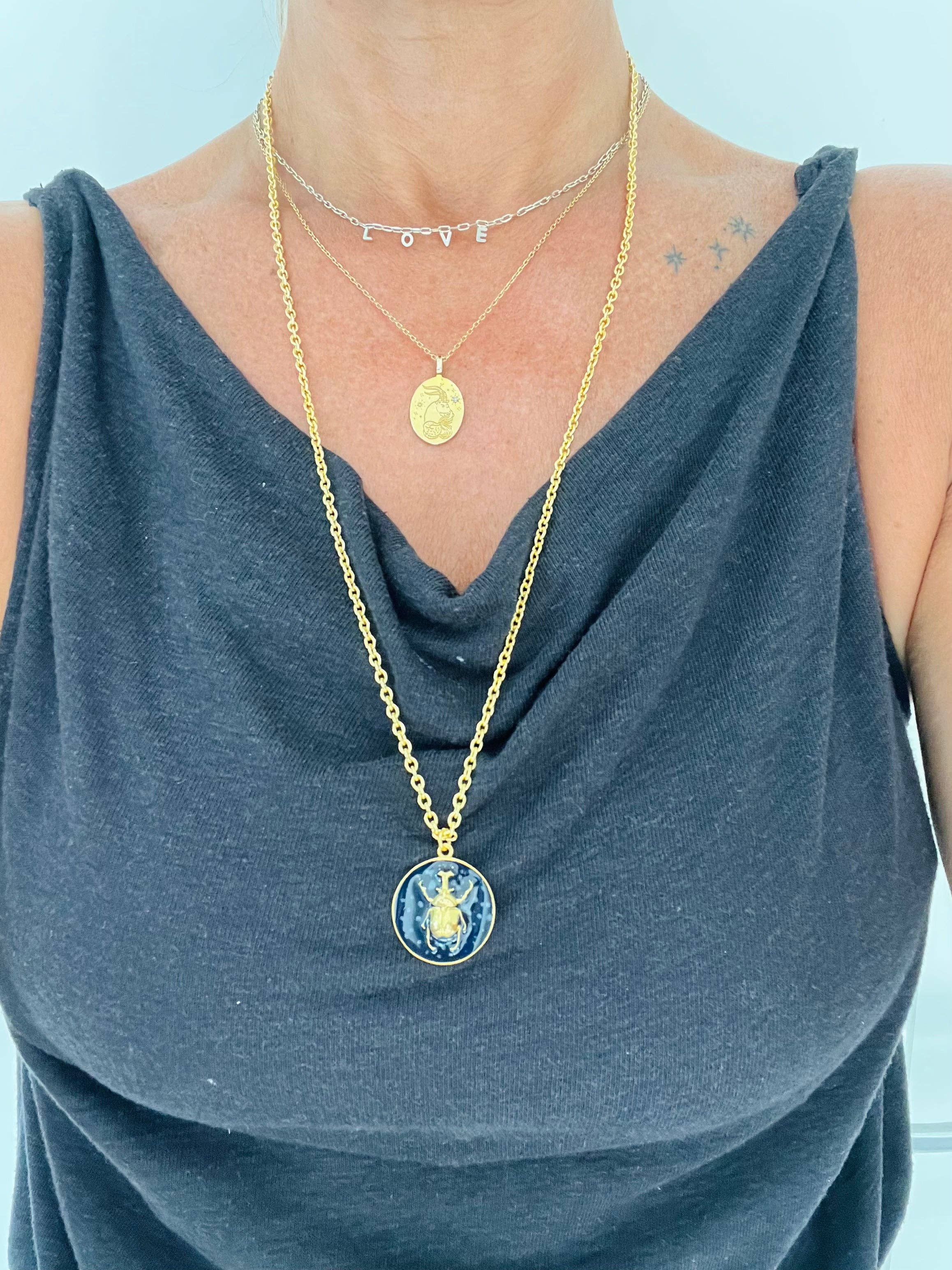 IMARA Beetle Pendant