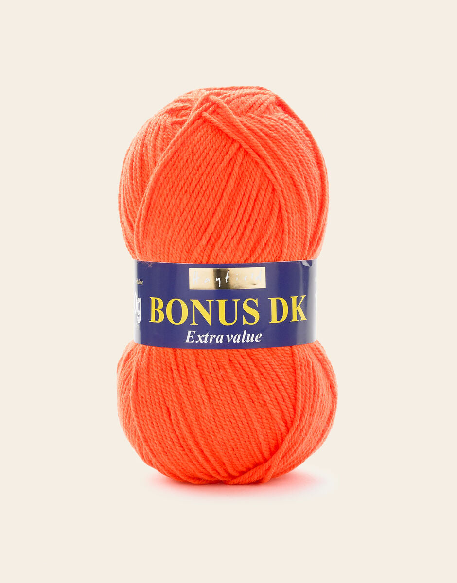 Sirdar Hayfield Bonus DK, Bright Orange 0981