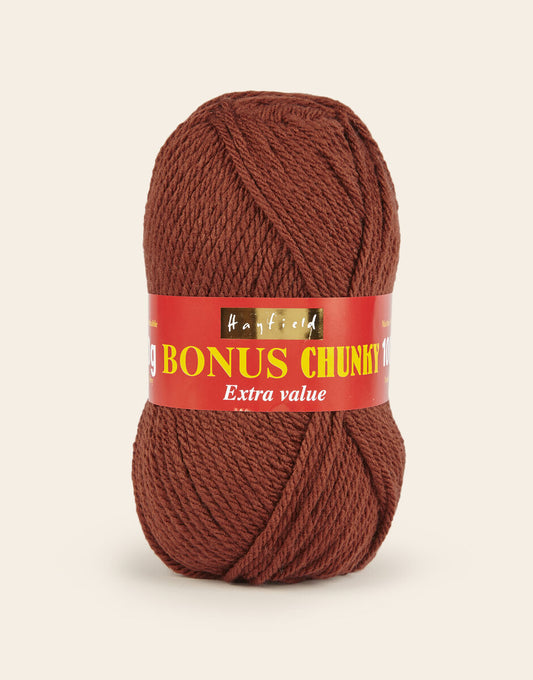 Sirdar Hayfield Bonus Chunky, Mahogany 0563