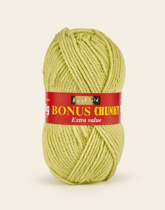 Sirdar Hayfield Bonus Chunky, Lime 0882