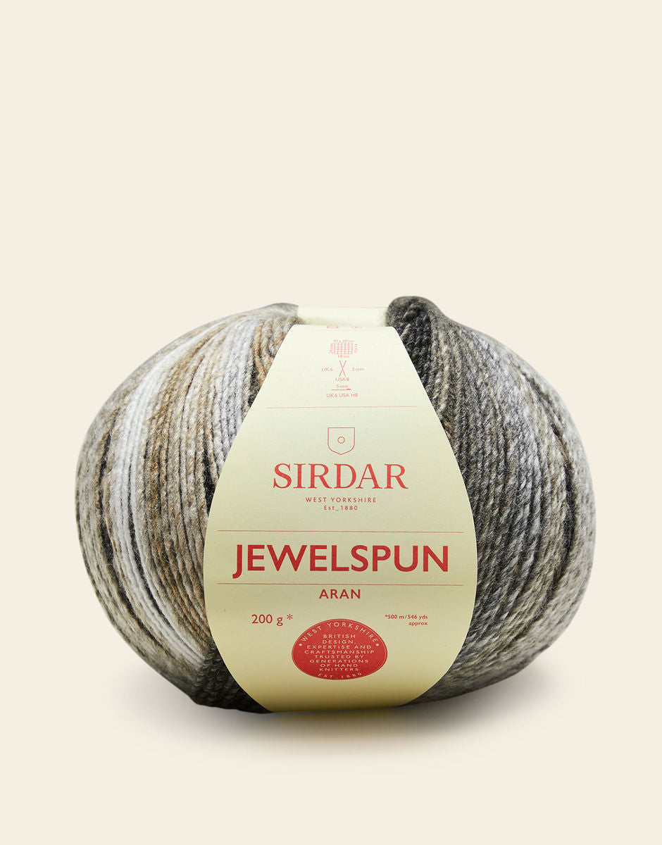 Sirdar Jewelspun Aran Crystal Quartz 694