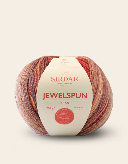 Sirdar Jewelspun Aran Sunstone Amber 855