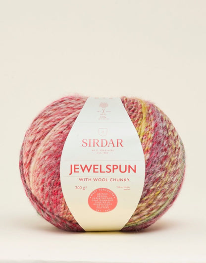 Sirdar Jewelspun Chunky, Sea Anemone 208