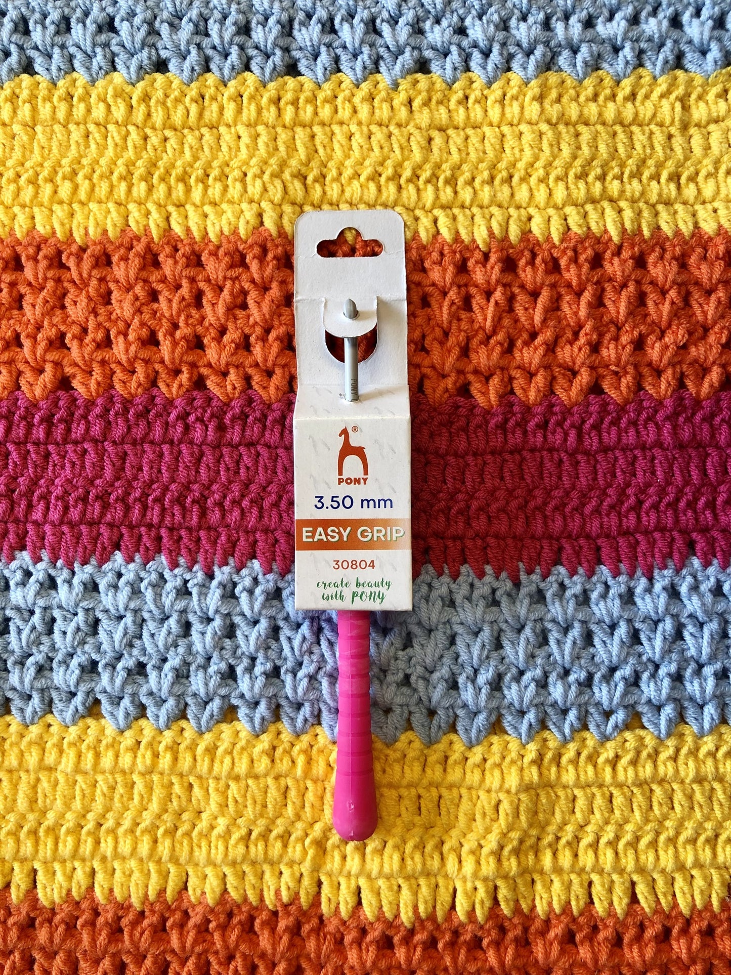 Easy Grip, Pony Crochet Hook 3.50mm