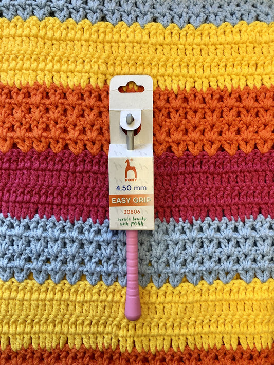 Easy Grip, Pony Crochet Hook 4.50mm