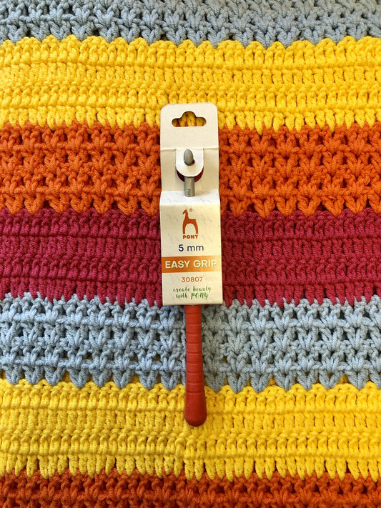 Easy Grip, Pony Crochet Hook 5mm