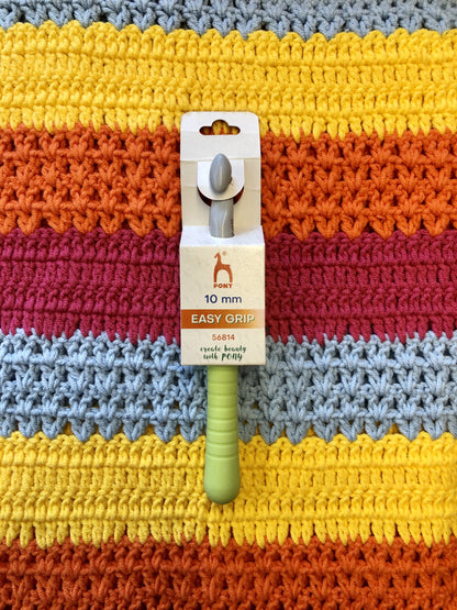 Easy Grip, Pony Crochet Hook 10mm