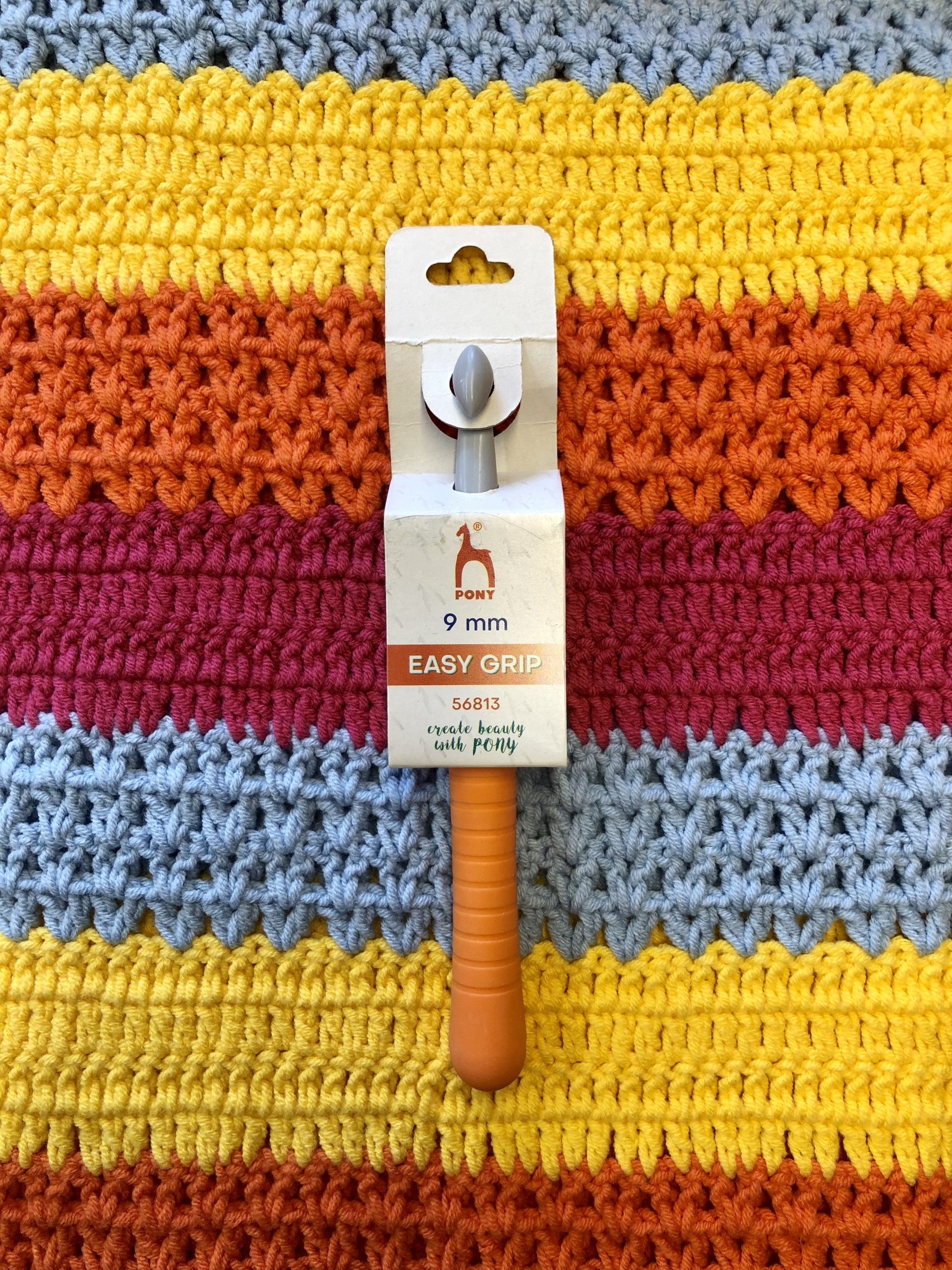 Easy Grip, Pony Crochet Hook 9mm