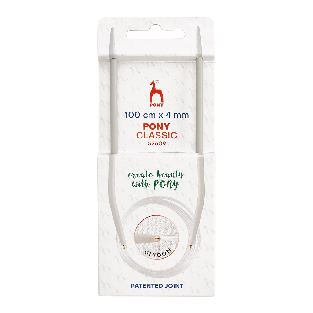 Pony Classic circular needles, 100cm