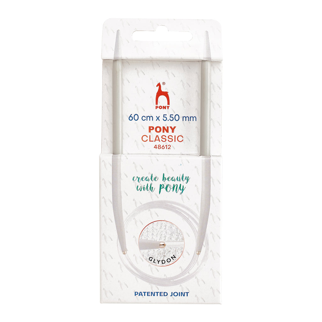 Pony Classic circular needles, 60cm