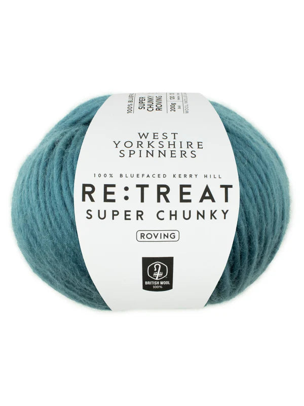 ReTreat Super Chunky Roving, West Yorkshire Spinners, 200g