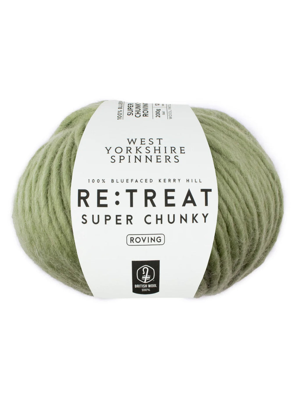 ReTreat Super Chunky Roving, West Yorkshire Spinners, 200g