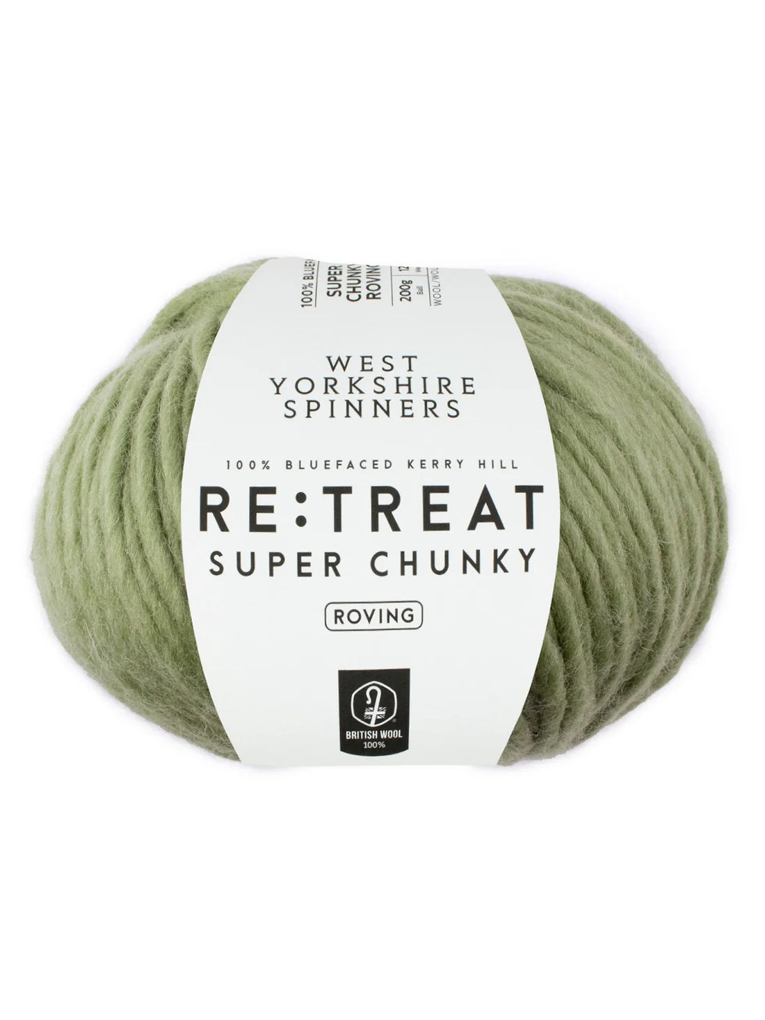ReTreat Super Chunky Roving, West Yorkshire Spinners, 200g