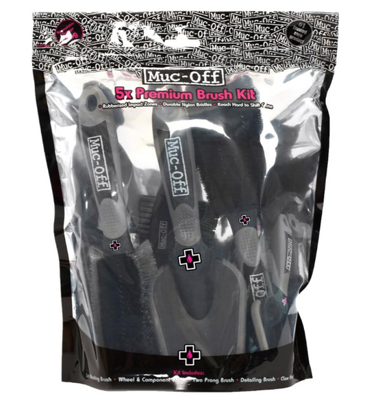 MUC-OFF 5x Premium Brush Kit