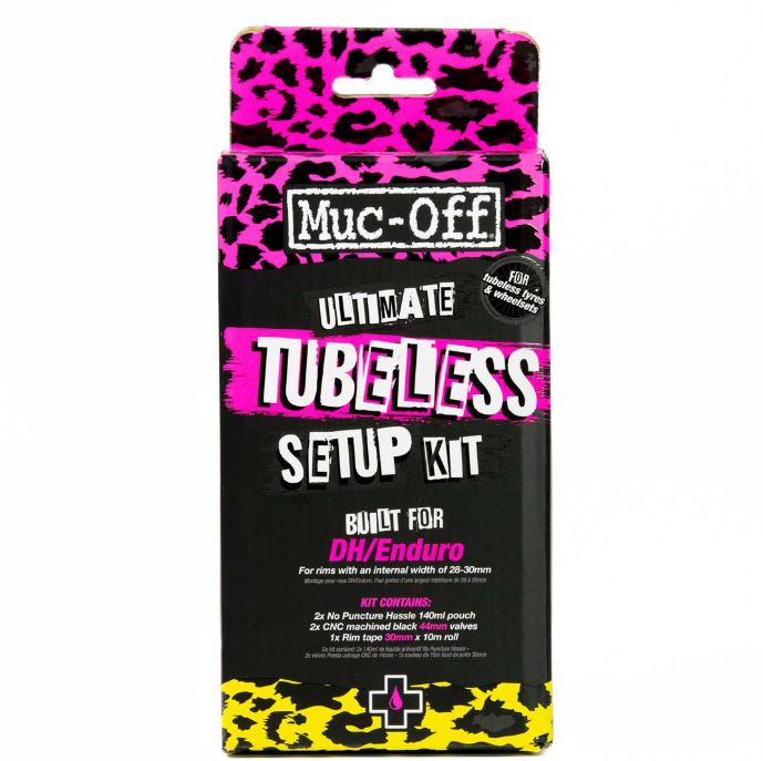 MUC-OFF Ultimate Tubeless Setup Kit - DH/Trail/Enduro 30mm